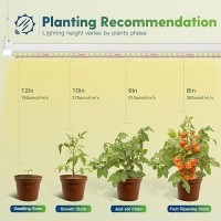 Freelicht 4 Pack 4Ft Led Grow Lights 160W 4 X 40W 1080W Equivalent Full Spectrum Sunlight Growing Lamp Fixture Hanging Plan