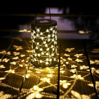 Bvgy Solar Lantern Outdoor Decor Waterproof Led Decorative Garden Light For Patio Yard Tablesmall Butterfly