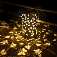 Bvgy Solar Lantern Outdoor Decor Waterproof Led Decorative Garden Light For Patio Yard Tablesmall Butterfly