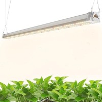 Freelicht 1 Pack 4Ft Led Grow Light 40W 250W Equivalent Full Spectrum Sunlight Growing Lamp Fixture Linkable Hanging Plant