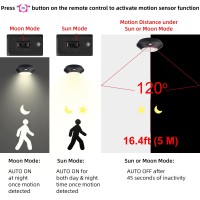 Bigmonat Motion Sensor Rechargeable Light Wireless Led Shower Ceiling Light With Remote 10 Color Changing Night Light For Show