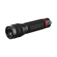 Coast Gx20 1200 Lumen Waterproof Alkalinedual Power Led Flashlight With Twist Focus Antiroll Cap And Textured Handle Compat