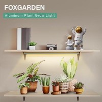 Foxgarden Grow Light Full Spectrum Aluminum Plant Light Strip For Indoor Plants 96 Led Bright Grow Lamp With Auto Onoff Timer