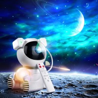 Astronaut Galaxy Projector, Star Nebula Projector Night Light With 8 Modes, 7 Colors Nebula Light, Timer And Remote Control, Gift For Kids Adults For Bedroom, Room Decor, Birthday, Party, Decoration.