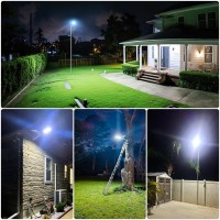 Sunwish 4000W Solar Street Lights Outdoor Led 6500K Solar Lights Outdoor Dusk To Dawn High Brightness Solar Parking Lot Light