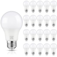 Maylaywood A19 Led Light Bulbs, 60 Watt Equivalent Led Bulbs, 5000K Daylight White, 850 Lumens, Non-Dimmable, E26 Base, 9W Bright White Led Bulbs For Living Room Bedroom Home, 20-Pack