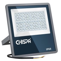 Chispa Led Flood Light Outdoor, 1 Pack 3000Lm 150W Super Bright Security Lights, Ip66 Waterproof Led Work Light, 6000K Outdoor Flood Lights, For Yard, Garage, Garden, Playground, Arena, Lawn