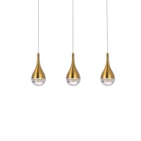 Amherst 24 Inch Led Pendant In Satin Gold