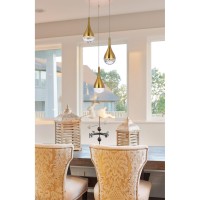 Amherst 10 Inch Led Pendant In Satin Gold