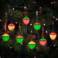 Novelty Lights Traditional Christmas Bubble Light Replacement Pack Indoor Light Replacement Set For Christmas Holidays And M