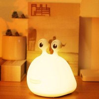 Slug Bug Light Cute Light Up Bug Slug Usb Rechargeable Cute Animal Lamps Timer Setting Cartoon Eye Protection Dont Bug Slug Nigh