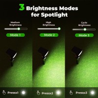 Airmee Solar Spot Lights Outdoor 31 Led2 Pack11 Lighting Modes Spotlights With Color Changing Decorations Ip68 Waterproof