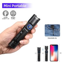 Darkdawn Uv Flashlight 365Nm Light Mini Usb Rechargeable Ultraviolet Led Blacklight Woods Lamp Powerful Fluorescent Portable Det