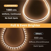 Lamomo Neon Led Rope Lights 328Ft Warm White Led Strip Lights 065Incut Diy Flexible Silicone Waterproof 24V Led Neon Lights