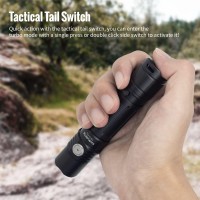 Thrunite Tn12 Pro Rechargeable Flashlight High 1900 Lumen Led Flashlight With Dual Switch Long 415 Yards Throw For Outdoor Re