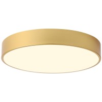 Politamp 4Light Close To Ceiling Light Fixture 18 Inch Large Size Gold Metal Shade Flush Mount Ceiling Light Fixtures E12 Soc