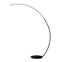 Halahai Floor Lamps Nordic Metal Floor Lamp Modern Led Acrylic Lampshade Minimalist Fishing Vertical Floor Light For Bedroom Living Room Standing Light