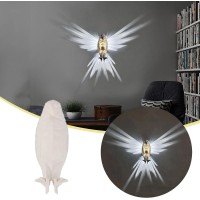 Shworon 3D Animals Led Wall Light Night Owl Wall Light Bald Eagle Wall Light Lion Wall Light Owl Night Lights Plug Into Wall