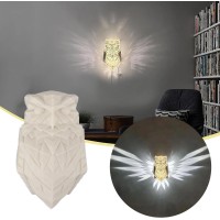 3D Eagle Wall Sconce Led Wall Lamp Resin Animal Statue Night Owl Wall Light Bald Eagle Wall Light Lion Wall Light Owl Night Li