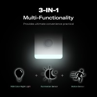 Thirdreality Smart Color Night Light Matter Over Wifi 31 Multifunctionality Work With Smartthings Google Home Apple Home