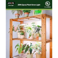 Aplant Grow Light For Indoor Plants Dimmable Plant Light 61216H Timing Led Grow Lights Strip Full Spectrum Ultrathin Plant