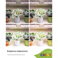 Aplant Grow Light For Indoor Plants Dimmable Plant Light 61216H Timing Led Grow Lights Strip Full Spectrum Ultrathin Plant