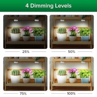 Sansi Puck Grow Light Led Plant Light For Indoor Plants Full Spectrum Grow Lamp 10W 150 Watt Equiv Small Hanging Plant Lamp