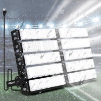 Spolehli Led Stadium Flood Lights 3000W Equivalent 80000Lm Super Bright Led Arena Lights 85305V Ip66 Waterproof 6500K Daylight