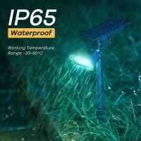 Consciot Color Changing Solar Spot Lights Outdoor 360 Adjustable Solar Lights For Outside With Ip65 Waterproof Solar Lights Our