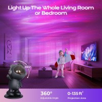 Fulen Galaxy Projector For Bedroom Star Projector Cute Night Light Aurora Ceiling Light Led Lights For Bedroom Decor Aesthetic