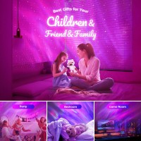 Fulen Galaxy Projector For Bedroom Star Projector Cute Night Light Aurora Ceiling Light Led Lights For Bedroom Decor Aesthetic