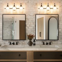 Ditoon Matte Black Bathroom Vanity Light Farmhouse Bathroom Light Fixtures Over Mirror 3 Light Vanity Lighting Fixtures Flowe