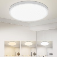 Uthcracy Led Flush Mount Ceiling Light 12 Inch Low Profile Surface Mount Modern Ceiling Light Fixture For Kitchen Bedroom Hallwa