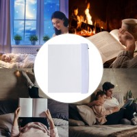 Iseuj Home Flat Book Lights For Reading At Night In Bed Clear Led Book Page Light Bookmark Light For Reading Illuminator Panel P