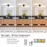 Daunton Modern Led Vanity Light With Remote Control Modern Led Bathroom Light Fixture Bathroom Vanity Light Fixture Over Mirro