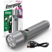 Energizer X2000 Led Rechargeable Flashlight Powerful 2000 Lumen Flash Light Ipx4 Water Resistant Excellent Emergency Power Ou