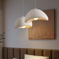 Tchau Industrial-Style Resin Chandelier, Creative Personality Resin Pendant Light Lampshade, Flush Mount Ceiling Lamp, E27 Screw Single-Ended Hanging Lamp, Restaurant Bar Decoration Pendant Lamp (Col