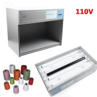 Yiyibyus 4 Color Matching Cabinet, 4 Light Sources Color Assessment Cabinet, Lab Color Matching Light Box Tester Machine For Fabric Textile Clothes Printing