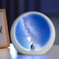 Mamre Unique Milky Way Lamp Galaxy Table Lamp Gift Special Night Light For Bedroom Living Room Suprise Gift For Valentine'S Day Birthday Wedding Anniversary