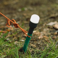 Mpowerd Luci Solar Site Lights Stringless String Lights Six Detachable Mini Camping Lights With Tent Stakes And Charging Case