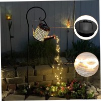 Solar Led String Lights Panels Accessory 2Pcs Solar Lantern Replacement Top Panel For Garden Watering Can Lights Outdoor Handli