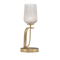 Cavella Accent Lamp, New Age Brass Finish, 5