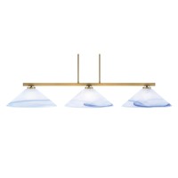 Atlas 3 Light Bar, New Age Brass Finish, 16