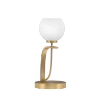 Cavella Accent Lamp, New Age Brass Finish, 5.75