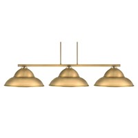 Atlas 3 Light Bar, New Age Brass Finish, 16