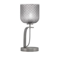 Cavella Accent Lamp, Graphite Finish, 7