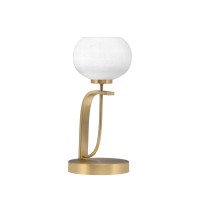 Cavella Accent Lamp, New Age Brass Finish, 7