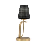 Cavella Accent Lamp, New Age Brass Finish, 6