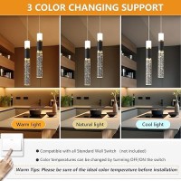 Embring Led Pendant Light 3 Pack Black Gold Pendant Lighting For Kitchen Island Modern Dining Room Light Fixture Kitchen Island