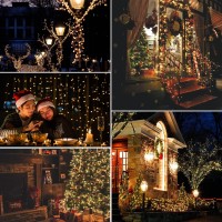 50Ft Fairy Lights Plug In 21 Colors 15 Modes Rgbwarm White Color Changing String Lights150Led Twinkle Lights With Remote Out